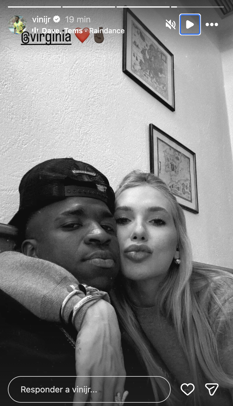 Vini Jr e Virginia - Foto: Reprodução / Instagram
