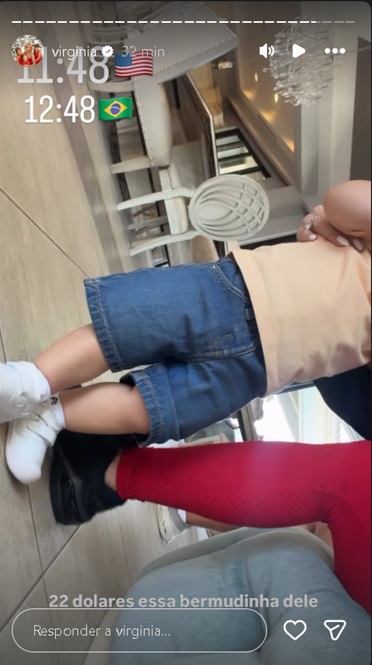 Virginia com o filho - Foto: Reprodução / Instagram