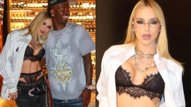 Virginia dá o que falar ao montar look com roupas de Vini Jr. e lingerie: ‘Do meu gato’
