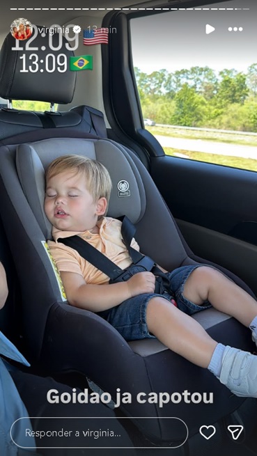 Virginia com o filho - Foto: Reprodução / Instagram