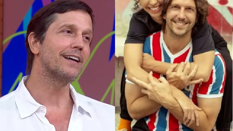 Vladimir Brichta e a filha, Agnes Brichta — Foto: Reprodução/TV Brasil