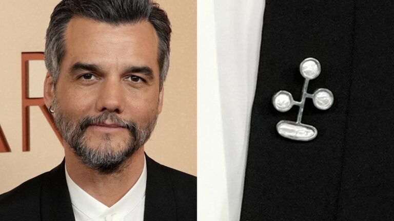 Significado do broche de Wagner Moura no Oscar chama a atenção