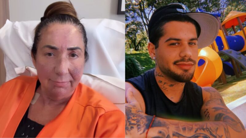 Zé Felipe envia flores para ex-sogra, Margareth Serrão