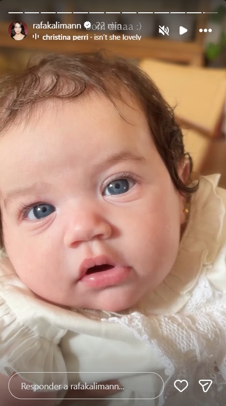 Zuza Helena é filha de Rafa Kalimann e Nattan - Foto: Reprodução/Instagram @rafakalimann 