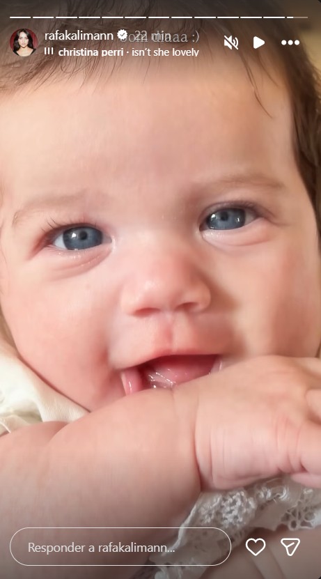 Zuza Helena é filha de Rafa Kalimann e Nattan - Foto: Reprodução/Instagram @rafakalimann 