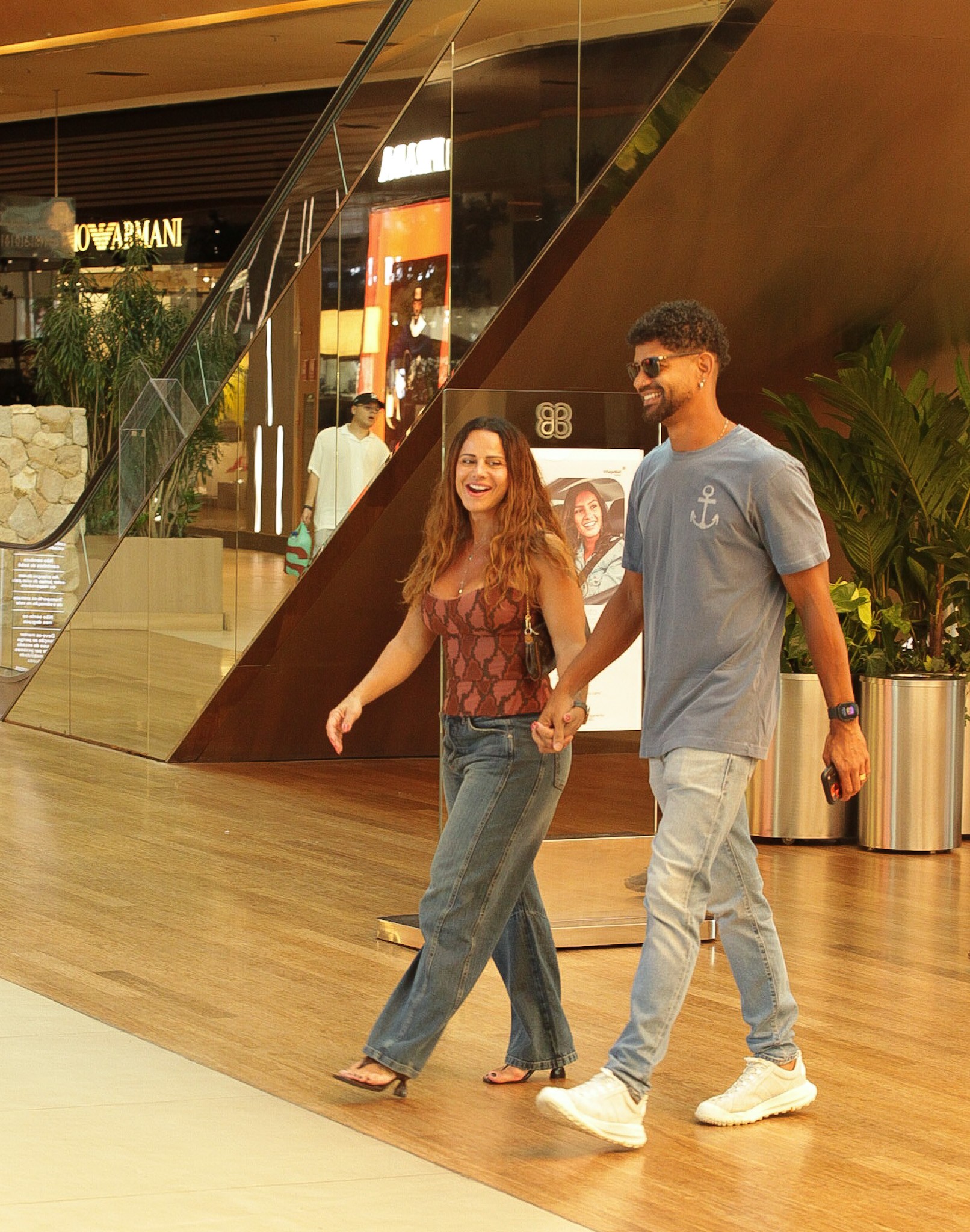 Viviane Araujo e Guilherme Militão - Foto: divulgação/Edson Douglas AgNews