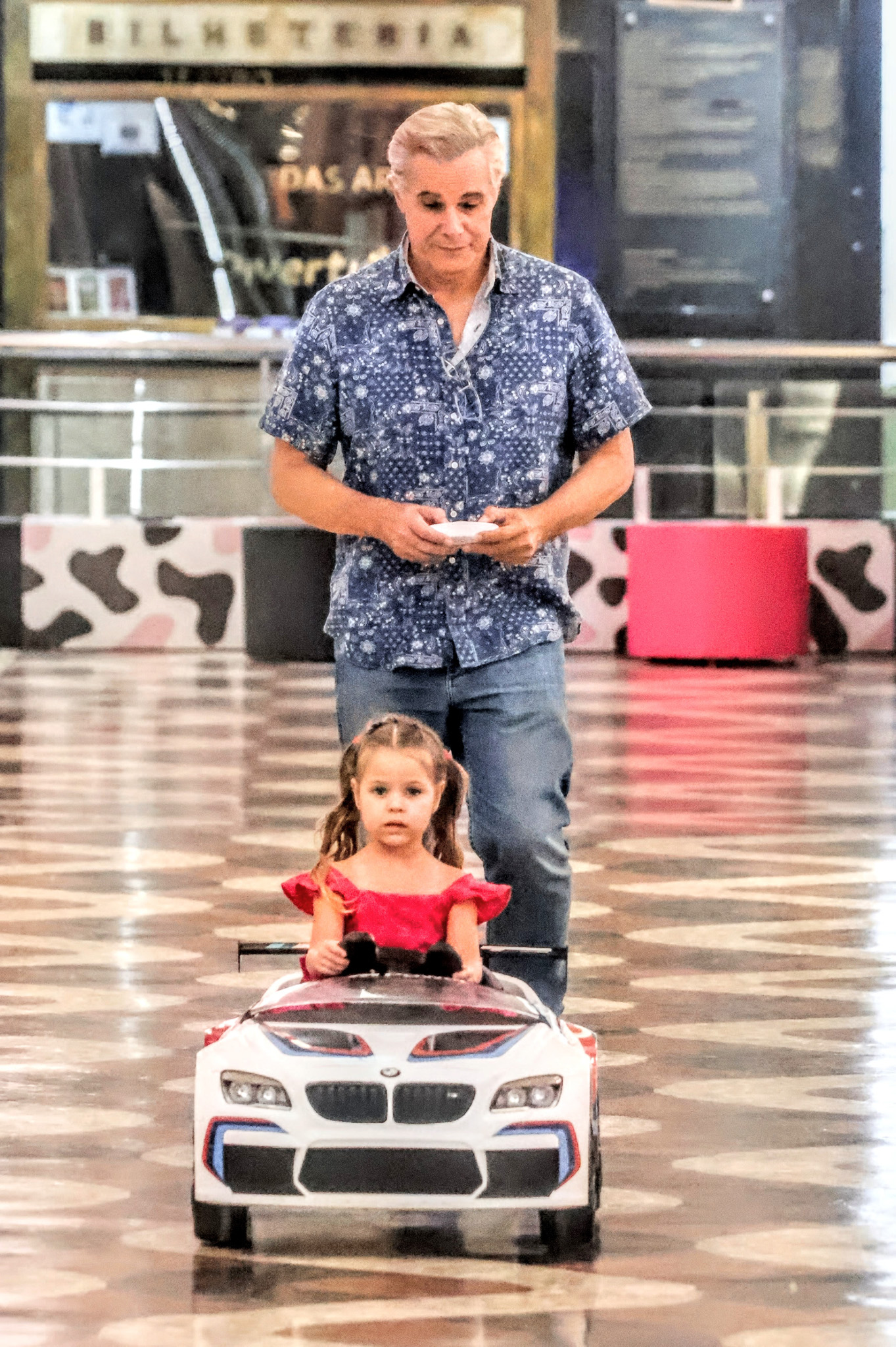 Edson Celulari com a filha - Foto: AGNews