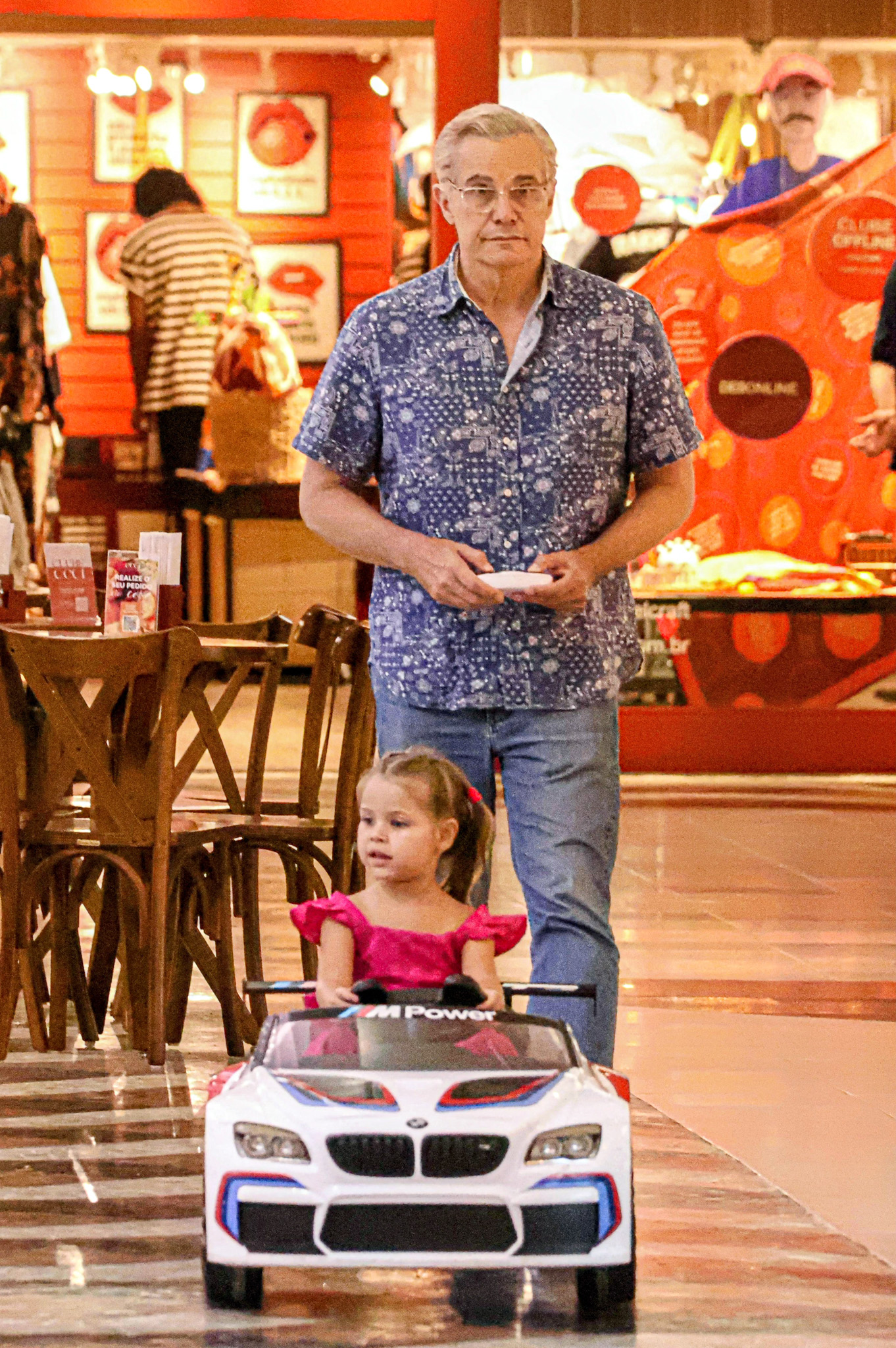Edson Celulari com a filha - Foto: AGNews