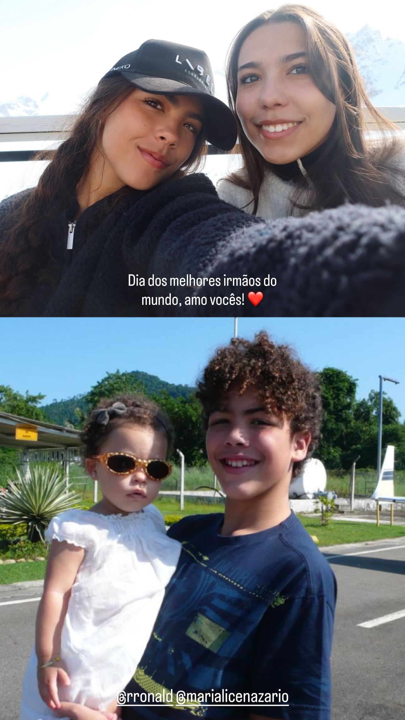 Filhos de Ronaldo Fenômeno - Foto: Reprodução / Instagram
