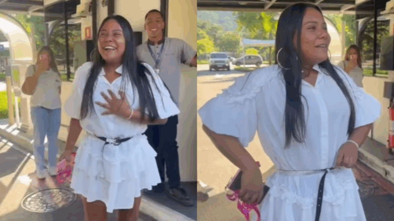 Chaiany é recepcionada pelos fãs e recebe alerta sobre Babu: ‘Vou ver tudo ainda’