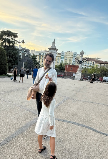Rodrigo Santoro e filha - Foto: Reprodução/Instagram
