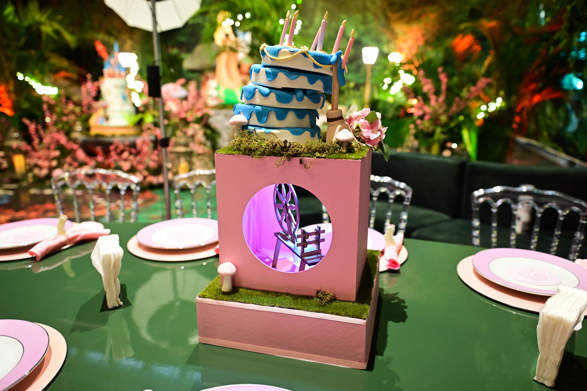 Decoração da festa de Lua, filha de Viih Tube e Eliezer - Foto: Leo Franco/ Agnews
