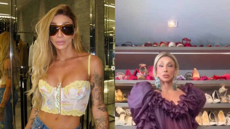 Maya Massafera surge com vestido caríssimo que já foi usado por Beyoncé. Saiba o valor