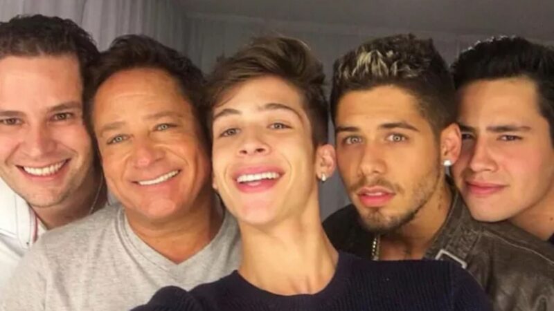 Leonardo e filhos - Foto: Reprodução/Instagram