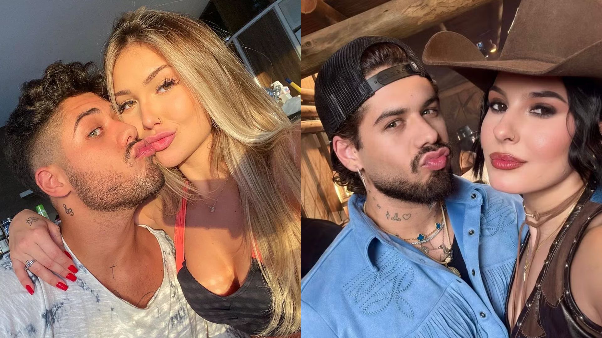 Zé Felipe, Virginia e Ana Casteka - Foto: Reprodução/Instagram