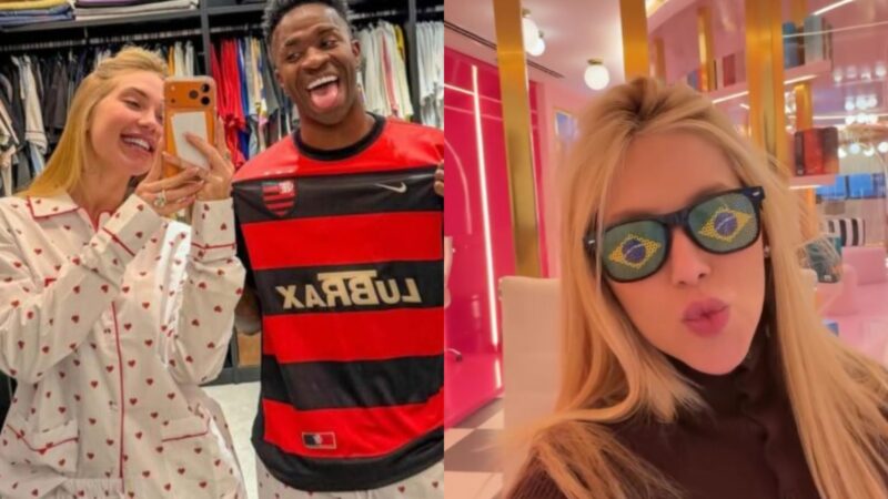 Virginia se prepara para torcer por Vini Jr. na Copa e brinca com look de torcedora: ‘Vou assim’
