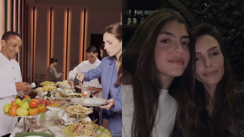 Filha de Kaká participa de degustação para festa de 15 anos: ‘Imaginar cada detalhe desse dia especial’