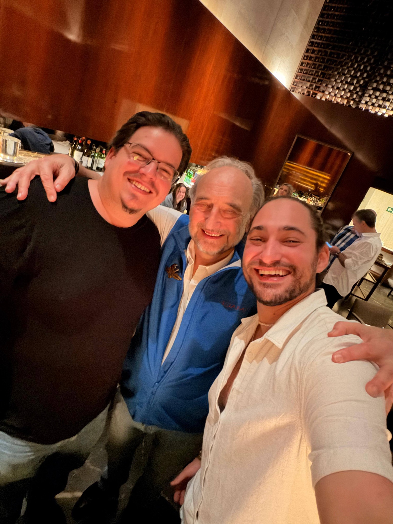 Leo Ricciardi, Willy Herrmann e Fabio Lopes - Foto: Divulgação