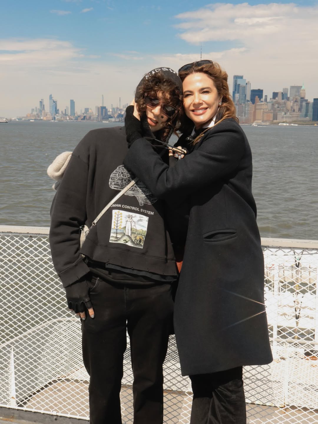 Luciana Gimenez e Lucas Jagger — Foto: Reprodução/ Instagram @lucianagimenez