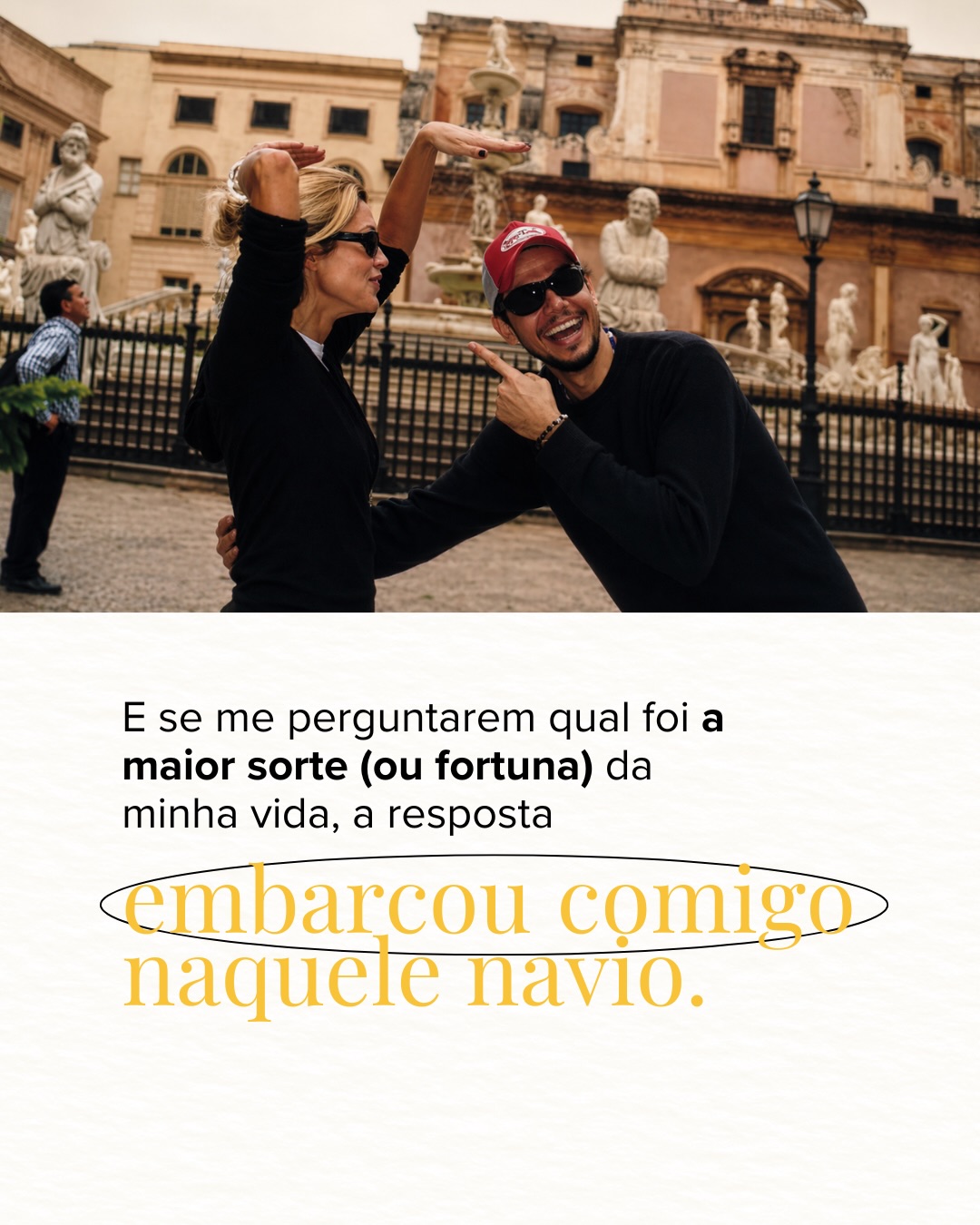 Post de Otaviano Costa no Instagram