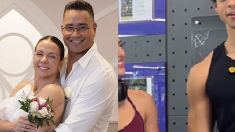 Aos 22 anos, filho de Carla Perez e Xanddy chama atenção ao surgir com a noiva: ‘Casal grandão’