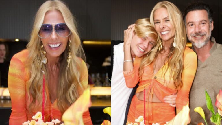 Adriane Galisteu celebra aniversário de 53 anos com bolo fora do comum e super estiloso
