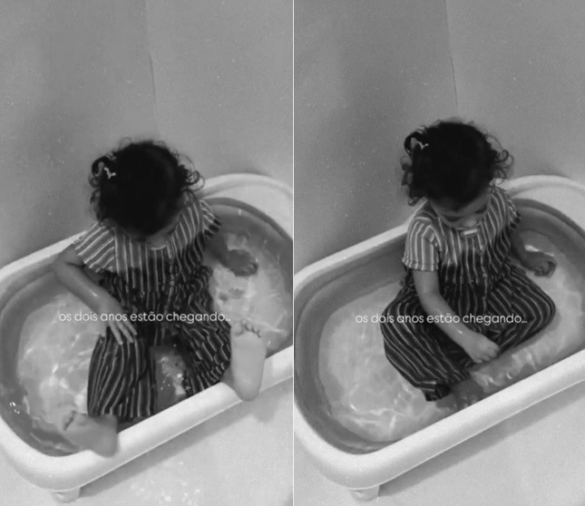 Amanda Kimberlly mostra Helena - Foto: Instagram