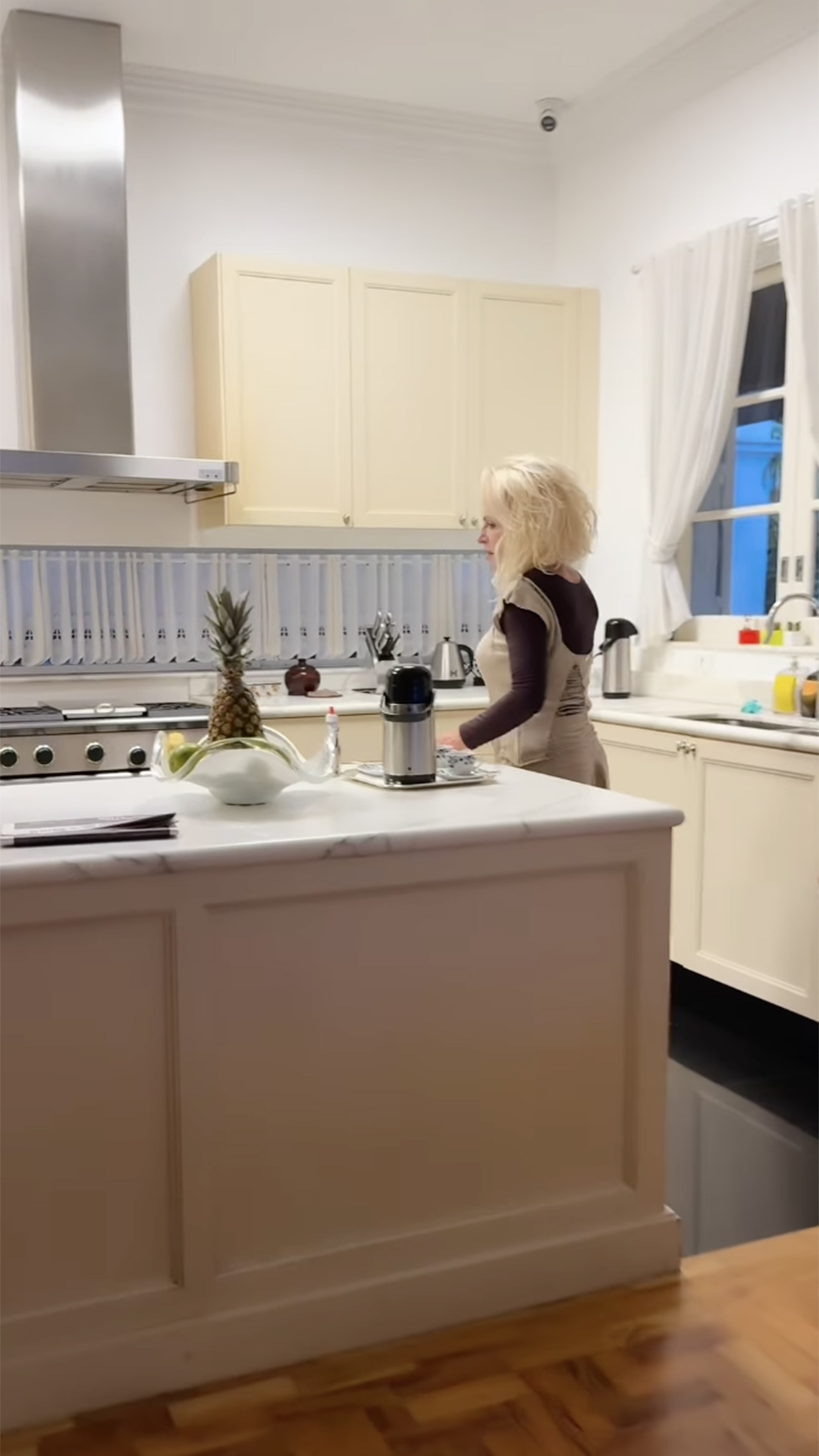 Cozinha da casa de Ana Maria Braga - Foto: Reprodução / Instagram