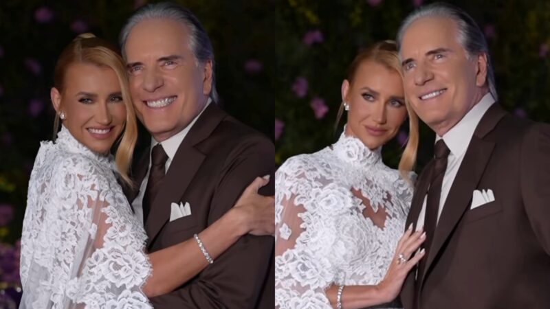 Ana Paula Siebert e Roberto Justus