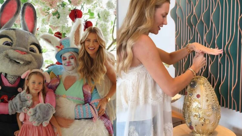 Ana Paula Siebert mostra detalhes de sua Páscoa luxuosa com ovo de R$ 20 mil