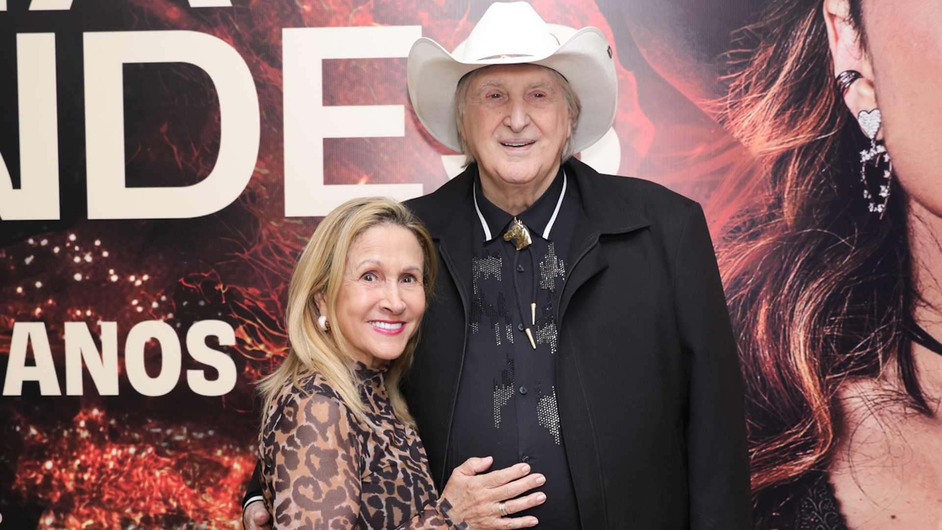 Ângela Márcia e Sérgio Reis - Foto: Lucas Ramos / Brazil News