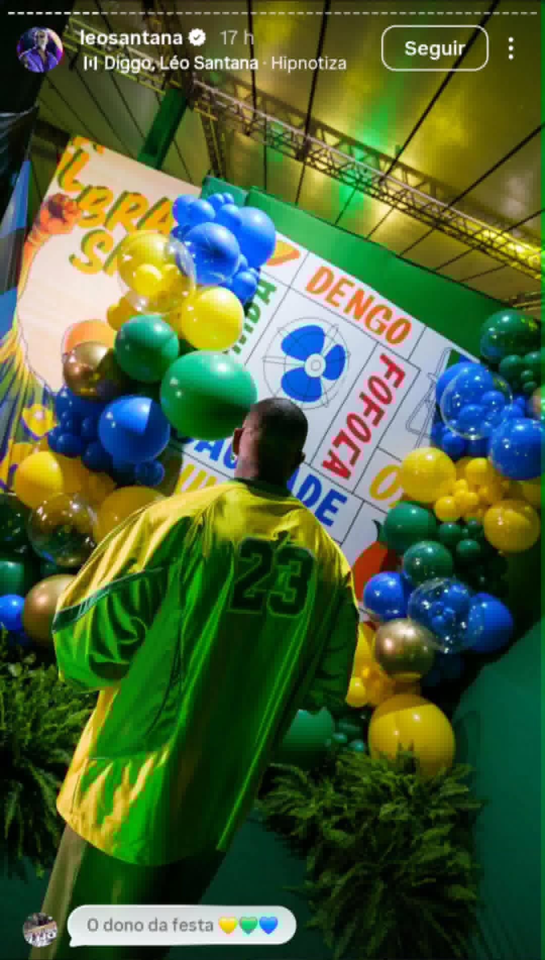 Aniversário de Léo Santana - Foto: Reprodução/Instagram