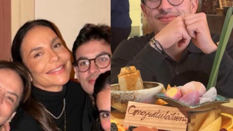 Sobrinho de Ivete Sangalo faz aniversário e cantora mostra comemoração fora do Brasil