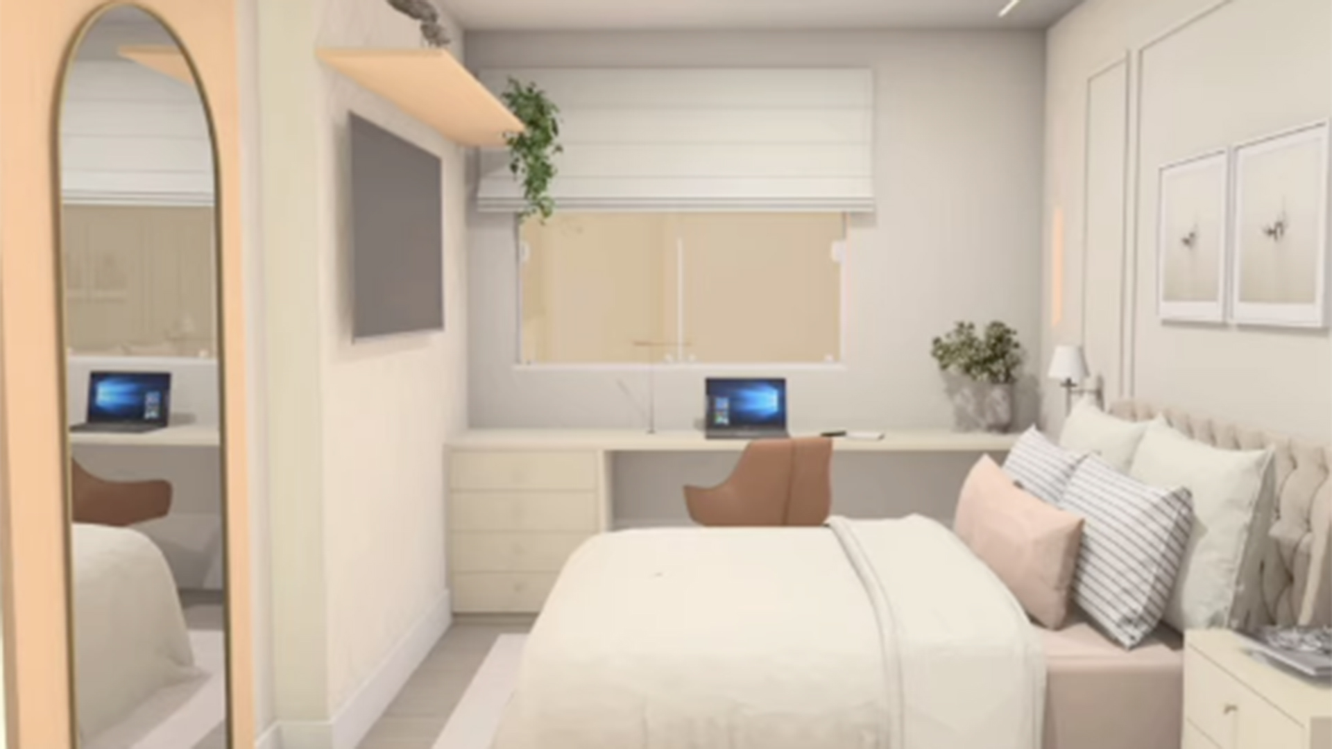 Projeto de decoração do apartamento de Suzanna Freitas - Foto: Reprodução / Instagram