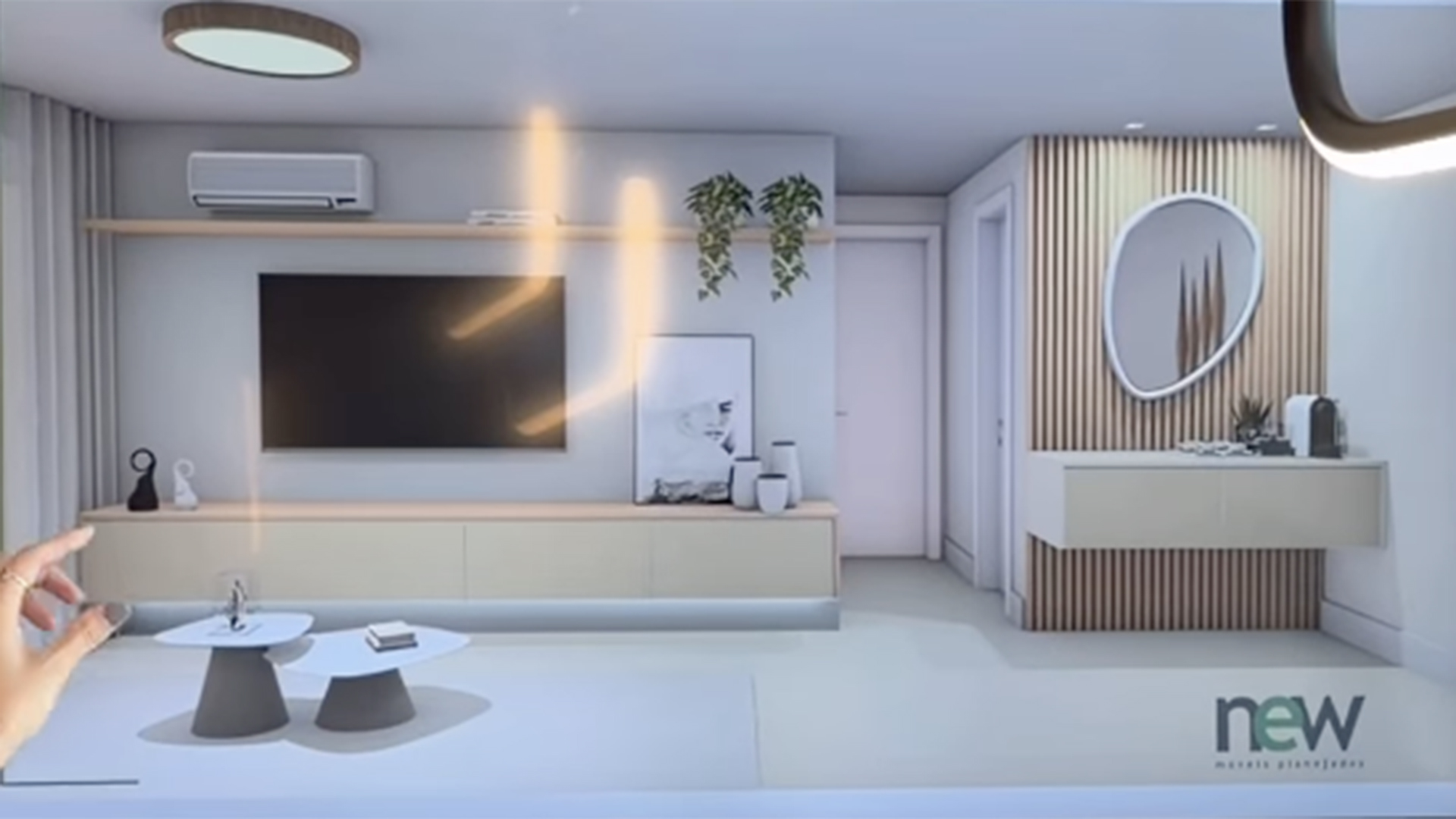 Projeto de decoração do apartamento de Suzanna Freitas - Foto: Reprodução / Instagram