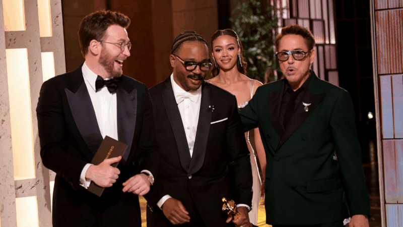 Ator nos bastidores do Oscar 2026 - Foto: Getty