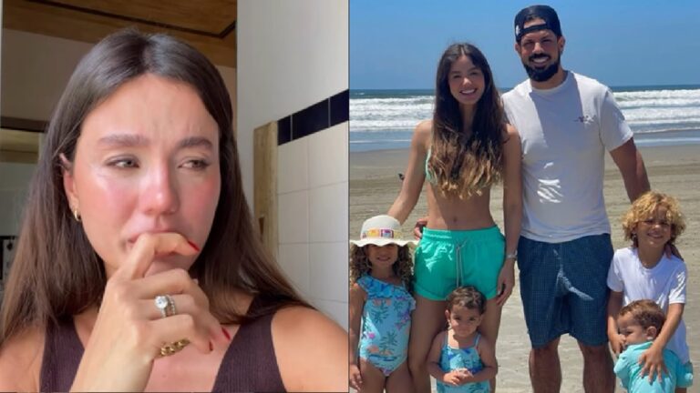 Esposa de Sorocaba chora ao relatar susto com o filho caçula: ‘Foi um livramento’