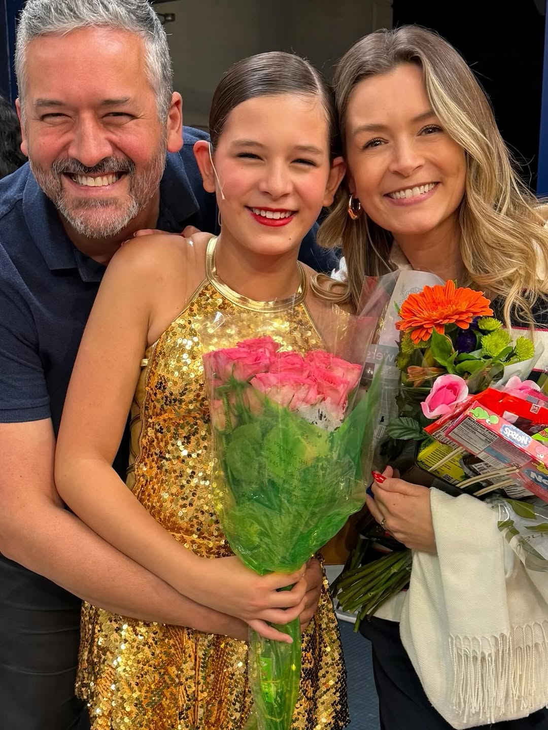 Bianca Castanho com o marido, Henry, e a filha, Cecília - Foto: Reprodução / Instagram @biancacasttanho