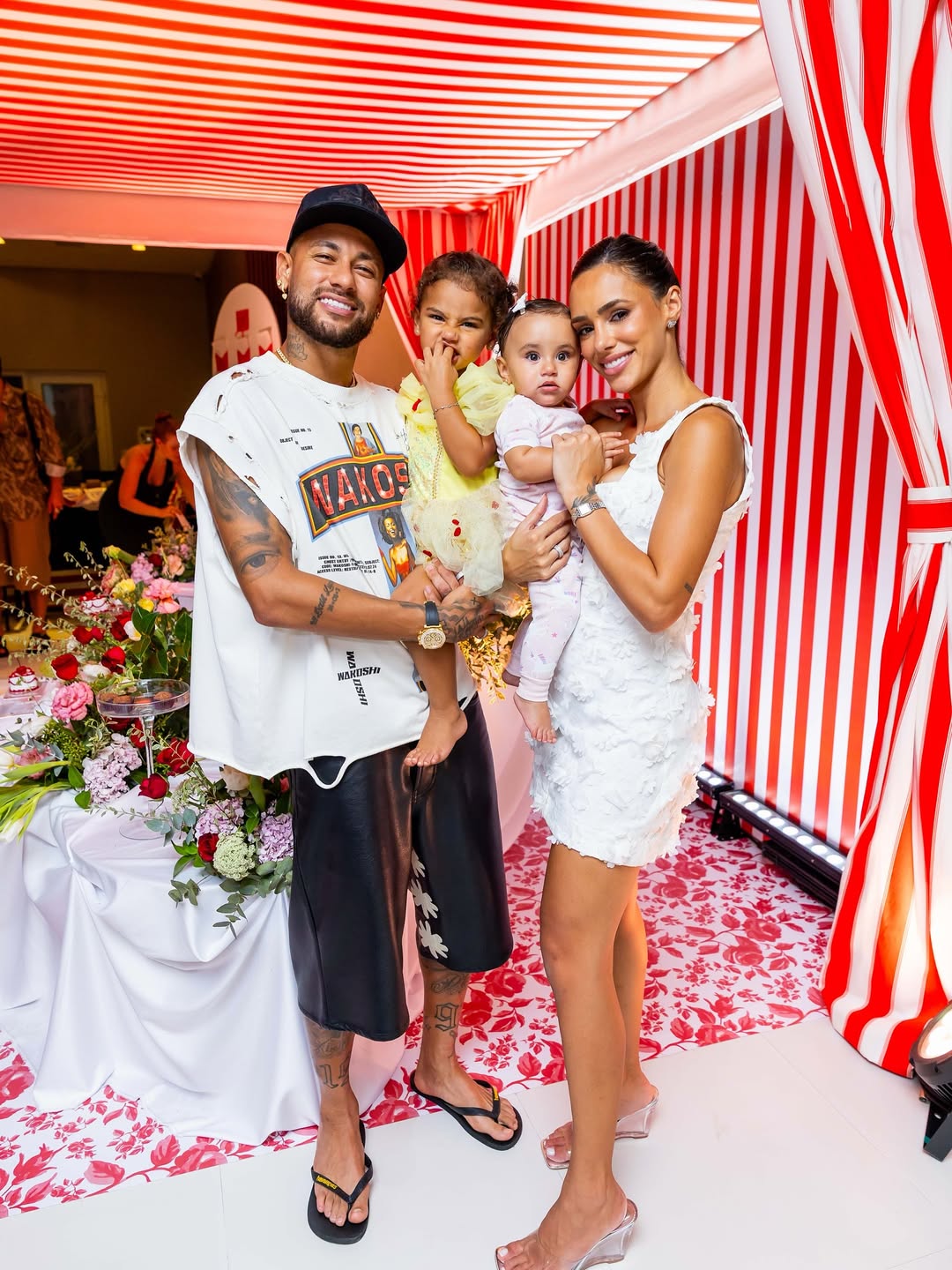 Bruna Biancardi e Neymar Jr são pais de Mavie e Mel - Foto: Reprodução / Instagram @brunabiancardi @raphaelgianettafotografia