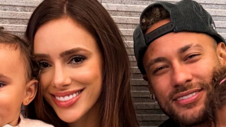 Filhas de Bruna Biancardi e Neymar roubam a cena em foto em família