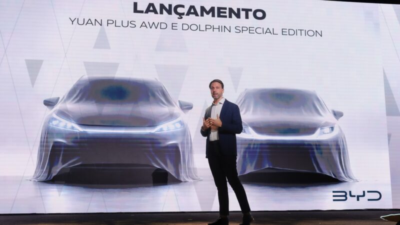 BYD lança Yuan Plus e Dolphin Special Edition em São Paulo e reforça liderança em elétricos