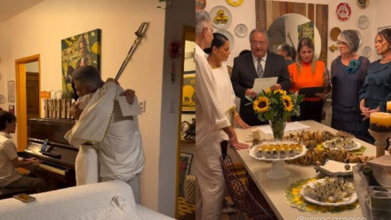 Casamento de Tarcísio Filho e Mocita Fagundes - Foto: Reprodução / Instagram