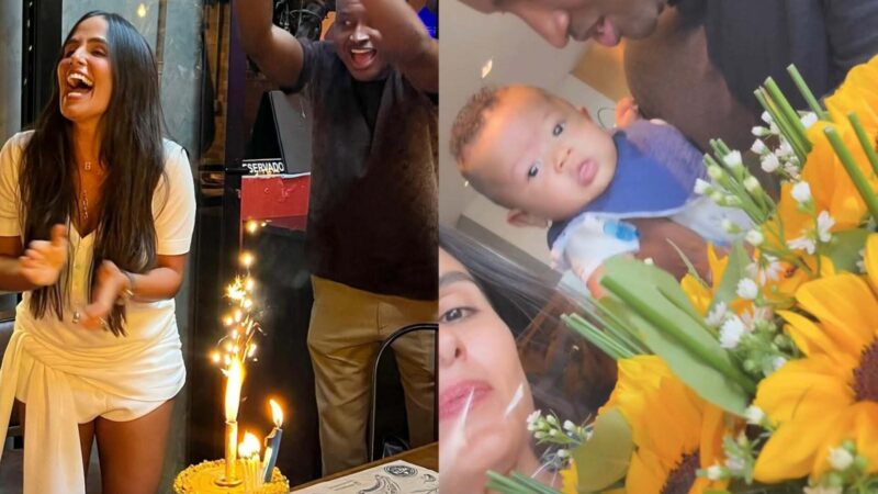 Carol Peixinho tem aniversário diferente por conta do filho: ‘Novo significado’