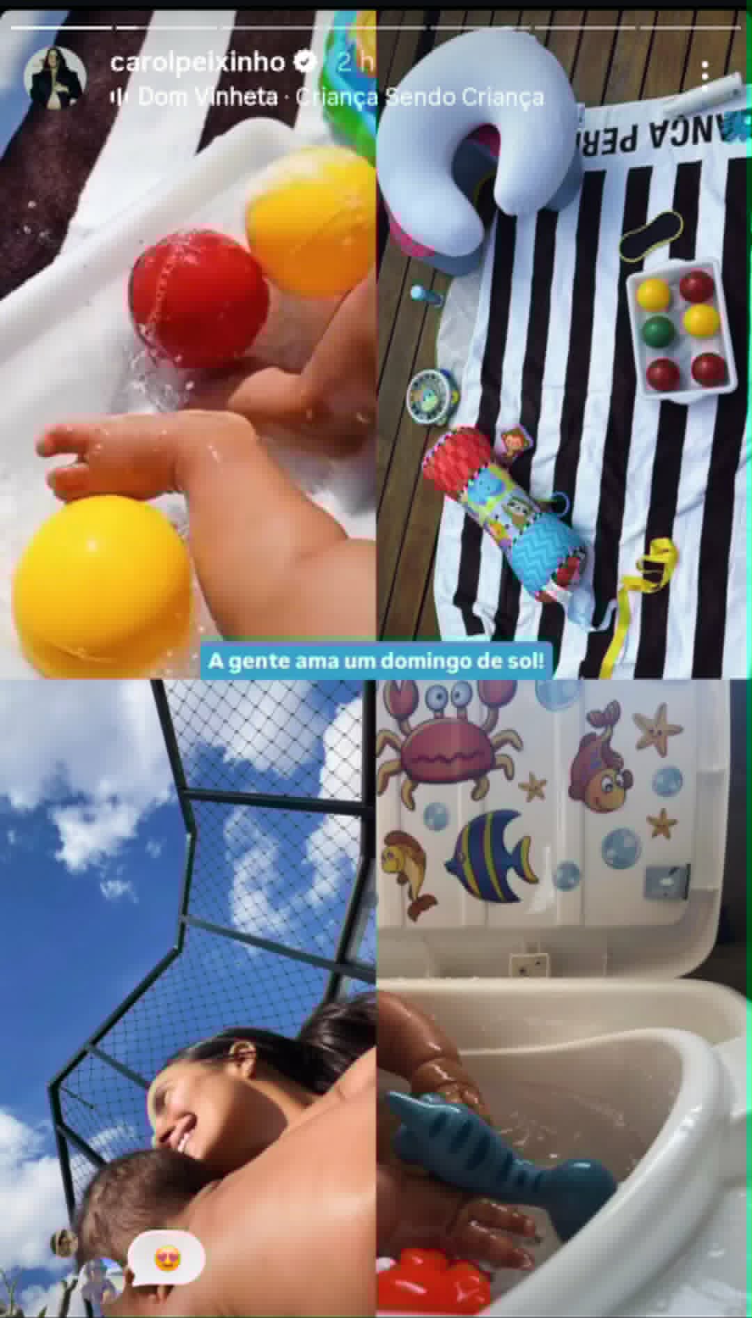 Carol Peixinho encanta ao mostrar momentos com o filho