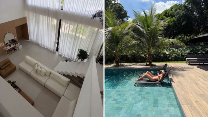 À espera do primeiro filho aos 30 anos, jogador milionário vive com a mulher em mansão luxuosa