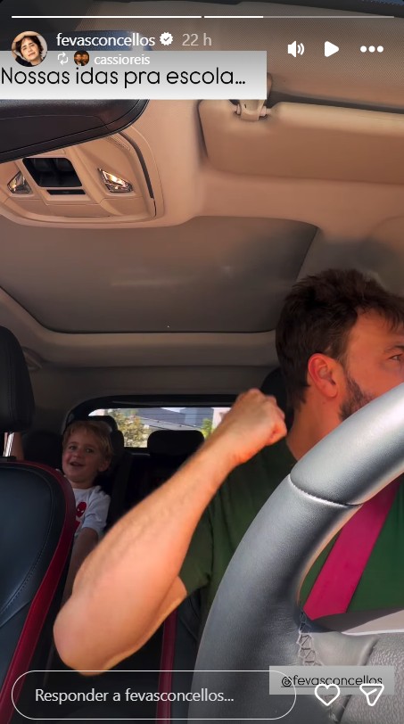 Cássio Reis com o filho caçula, Romeo - Foto: Reprodução / Instagram @cassioreis