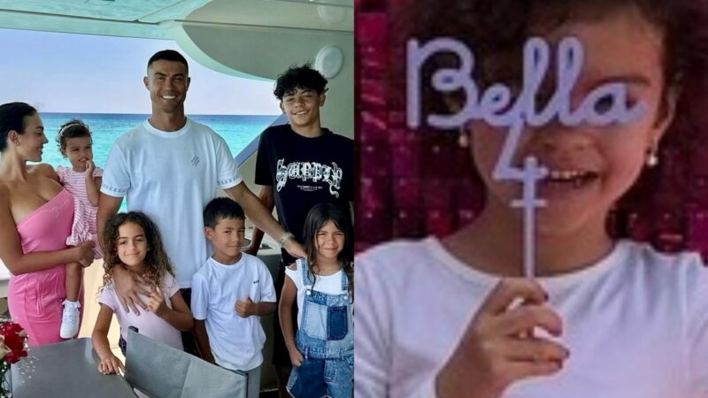 Festa de 4 anos da filha caçula de Cristiano Ronaldo chama atenção: ‘Simplicidade’