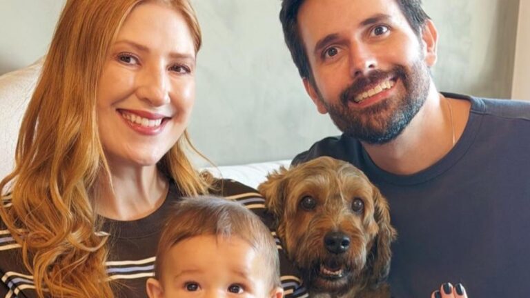 Aos 8 meses, filho de Dani Calabresa rouba a cena em novas fotos da família: ‘Enorme’