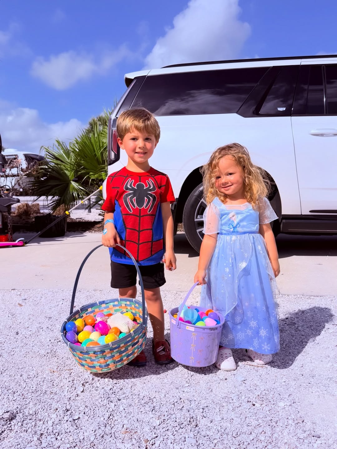 Leo e Sarah, filhos de Dony De Nuccio - Foto: Reprodução / Instagram @donydenuccio
