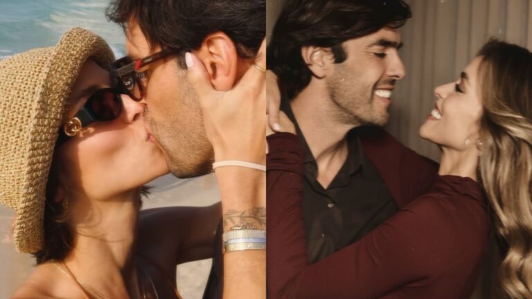 Esposa de Kaká posta fotos românticas no aniversário de 44 anos do ex-jogador: ‘Privilégio ter você’